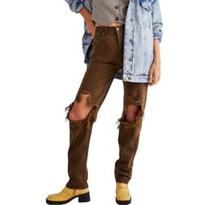 FREE PEOPLE High Rise Lasso Jeans